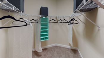 Walk-in closets and dressing areas