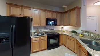 Fully furnished kitchen