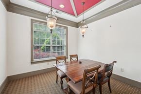 Newnan apartment for rent - Business center with table and chairs