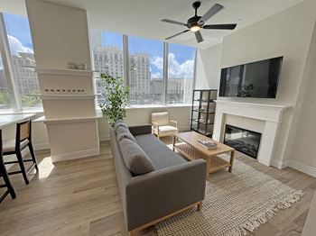 Model b1 - living room 2 | residences at 55