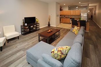 Spacious open-concept layouts