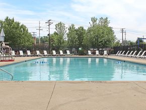 Euclid apartment for rent - Outdoor Swimming Pool at Water's Edge Apartments, Euclid, Ohio, 44123