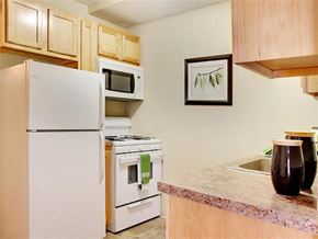 Euclid apartment for rent - Model Kitchen at Lakeland Terrace in Euclid, OH