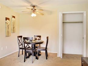 Euclid apartment for rent - Model Dining Area at Lakeland Terrace in Euclid, OH