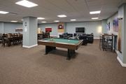 Cleveland apartment for rent - A room with a pool table and a TV.