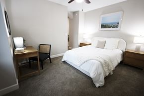 Cleveland apartment for rent - Carpeted Bedroom at The Terminal Tower Residences Apartments, Ohio, 44113