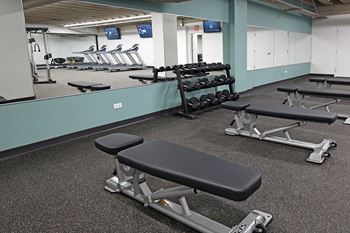 Brand new on-site fitness center