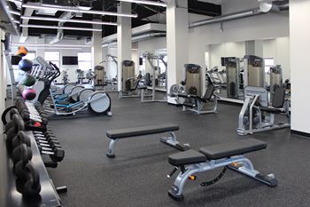 24/7 Fitness center on the 15th floor*