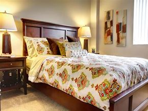 Bedford Heights apartment for rent - Master Bedroom at Trinity Towers Apartments, Bedford Heights, 44146