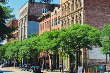 Desirable location in the gateway district