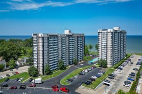 Euclid apartment for rent - Exterior of Water's Edge Apartments on the Lakefront in Euclid OH.