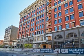 Cleveland apartment for rent - Building Exterior at The Electric Building Cleveland