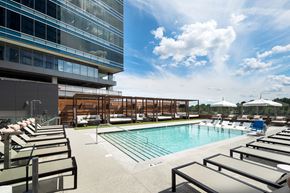 Raleigh apartment for rent - Saltwater pool featuring private cabanas