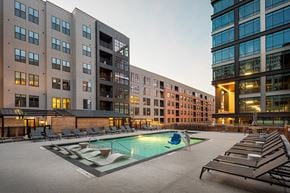 Raleigh apartment for rent - The Line pool