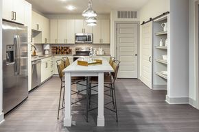 Raleigh apartment for rent - The Line two bedroom kitchen