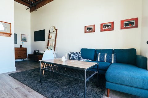 Floor plan for 1 bed, 1 bath, 450 sqft