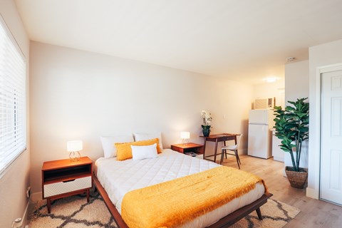 Floor plan for studio, 1 bath, 440 sqft