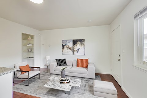 Floor plan for 1 bed, 1 bath, 475 sqft