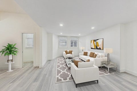 Floor plan for 3 beds, 2 baths, 1250 sqft