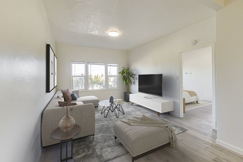 Floor plan for 1 bed, 1 bath, 500 sqft