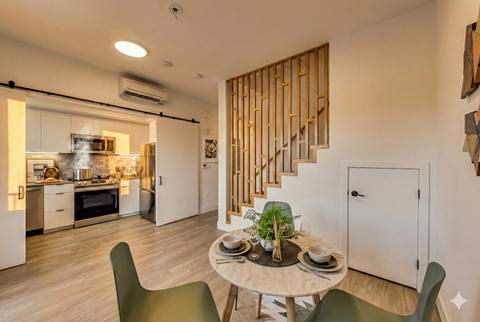 Floor plan for studio, 1 bath, 314 sqft