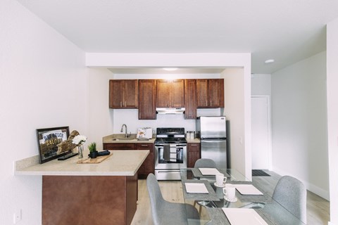 Floor plan for 1 bed, 1 bath, 450 sqft