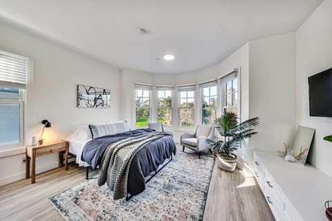 Floor plan for studio, 1 bath, 263 sqft