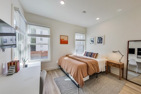 Floor plan for studio, 1 bath, 251 sqft