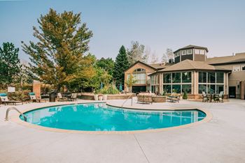 Sparkling pool