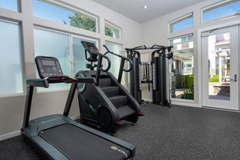 Indoor gym and fitness center