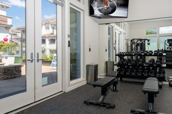 Indoor gym and fitness center