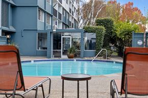 Redwood City apartment for rent - avenue two pool at Avenue Two Apartments, Redwood City  , CA 94063
