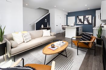 Open-concept floor plans