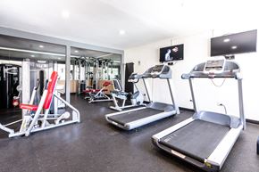 Pico Rivera apartment for rent - Fitness Center with Treadmill and Gym Equipment