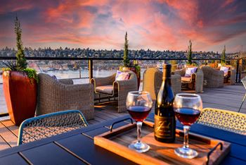 Lounge rooftop