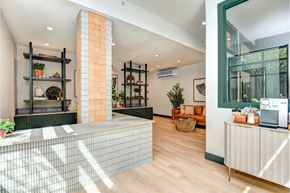 Seattle apartment for rent - resident lounge area with coffee station at Eastlake 2851 Apartments, Seattle, WA, 98102