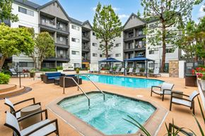 Westminster apartment for rent - Pool and spa at 55+ FountainGlen Goldenwest, Westminster, CA