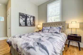 Spacious bedroom