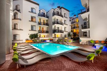 Swimming pool and sundeck