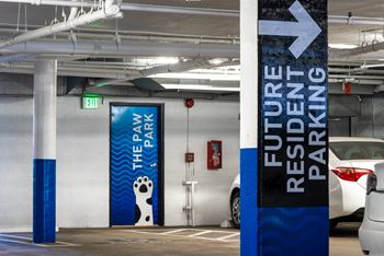 Reserved resident parking