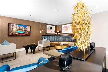 Carpeted lounge