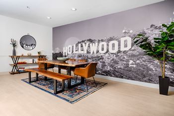 Spacious sitting room