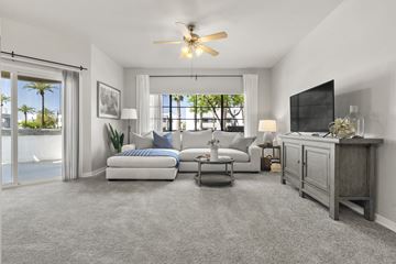Phoenix apartment for rent - a living room with a couch and a tv