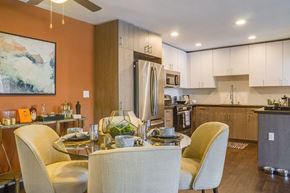 Norwalk apartment for rent - Dining Room at Solterra At Civic Center, Norwalk, CA 90650-8308  