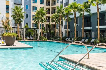 Sparkling pool