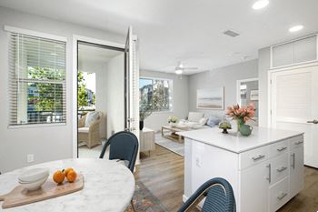 Bright and spacious open-concept living areas