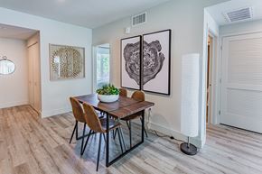 San Jose apartment for rent - dining area