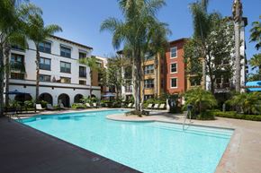 Playa Vista apartment for rent - the swimming pool at the apartments for rent