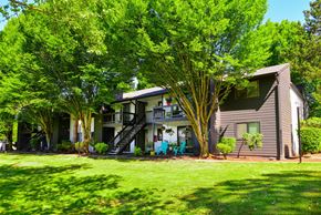 Kirkland apartment for rent - Exterior of building at Woodlake Apartments, Kirkland, WA