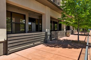 Private balcony and patio